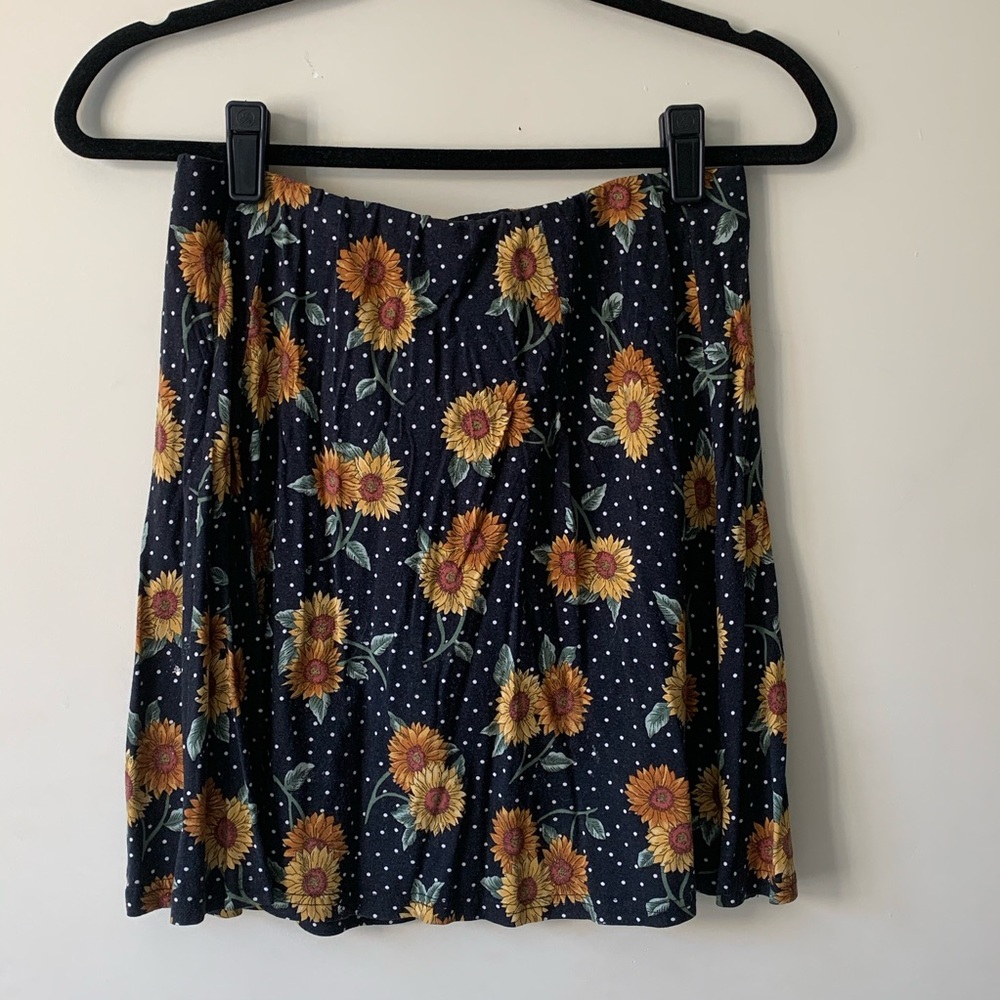 ASOS sunflower skirt